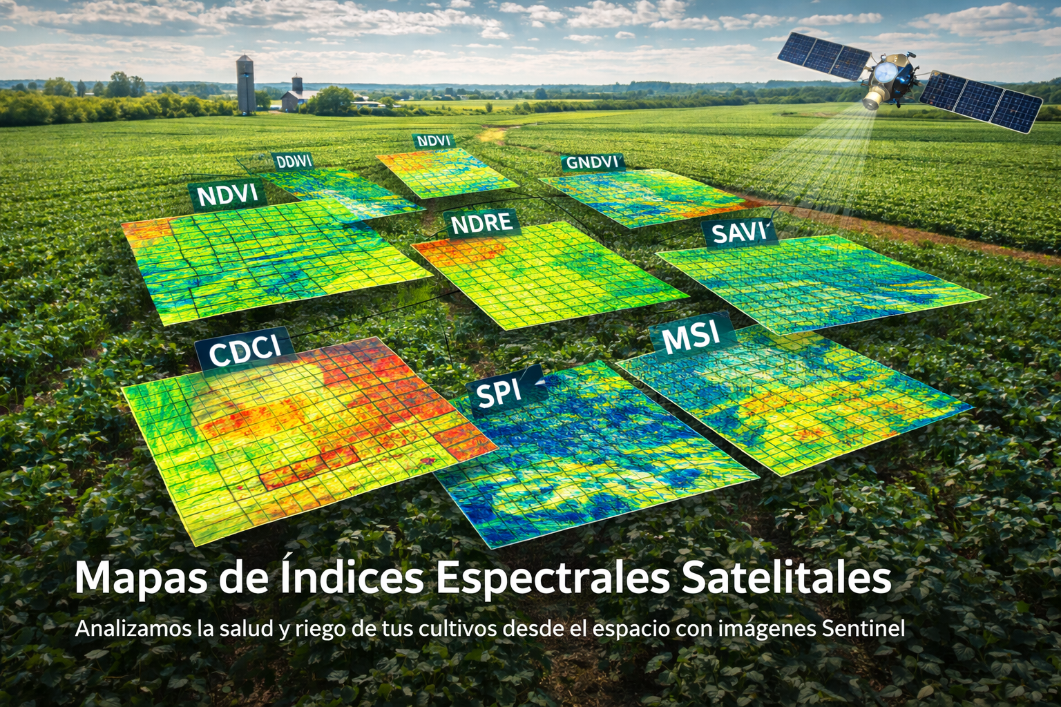 mapas de índices espectrales satelitales mapas de índices espectrales satelitales