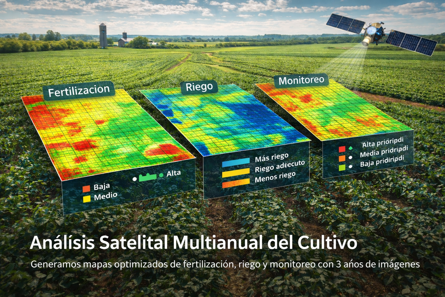 análisis satelital multianual del cultivo análisis satelital multianual del cultivo