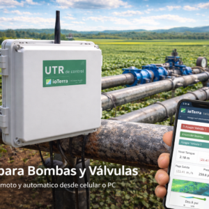 Home Controlador y sensor remoto de bombas y válvulas (UTR)